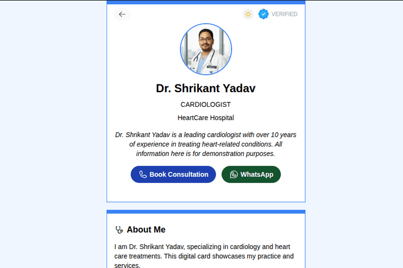 Doctor - Digital Card