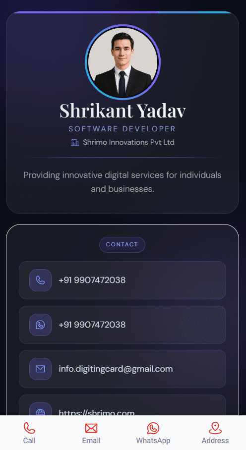 Business Card Template 8